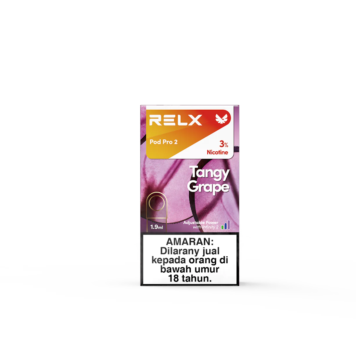 馬來西亞版 RELX Pod Pro 2 悅刻煙彈 4/5/6代通单只装